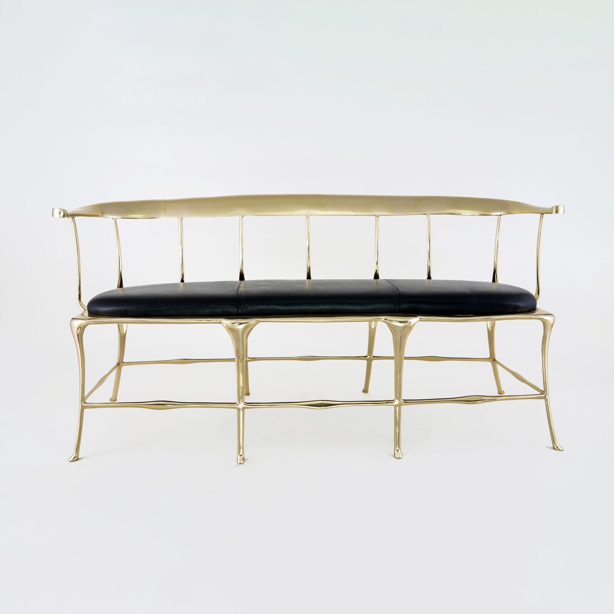 Brass Bench detail view one
