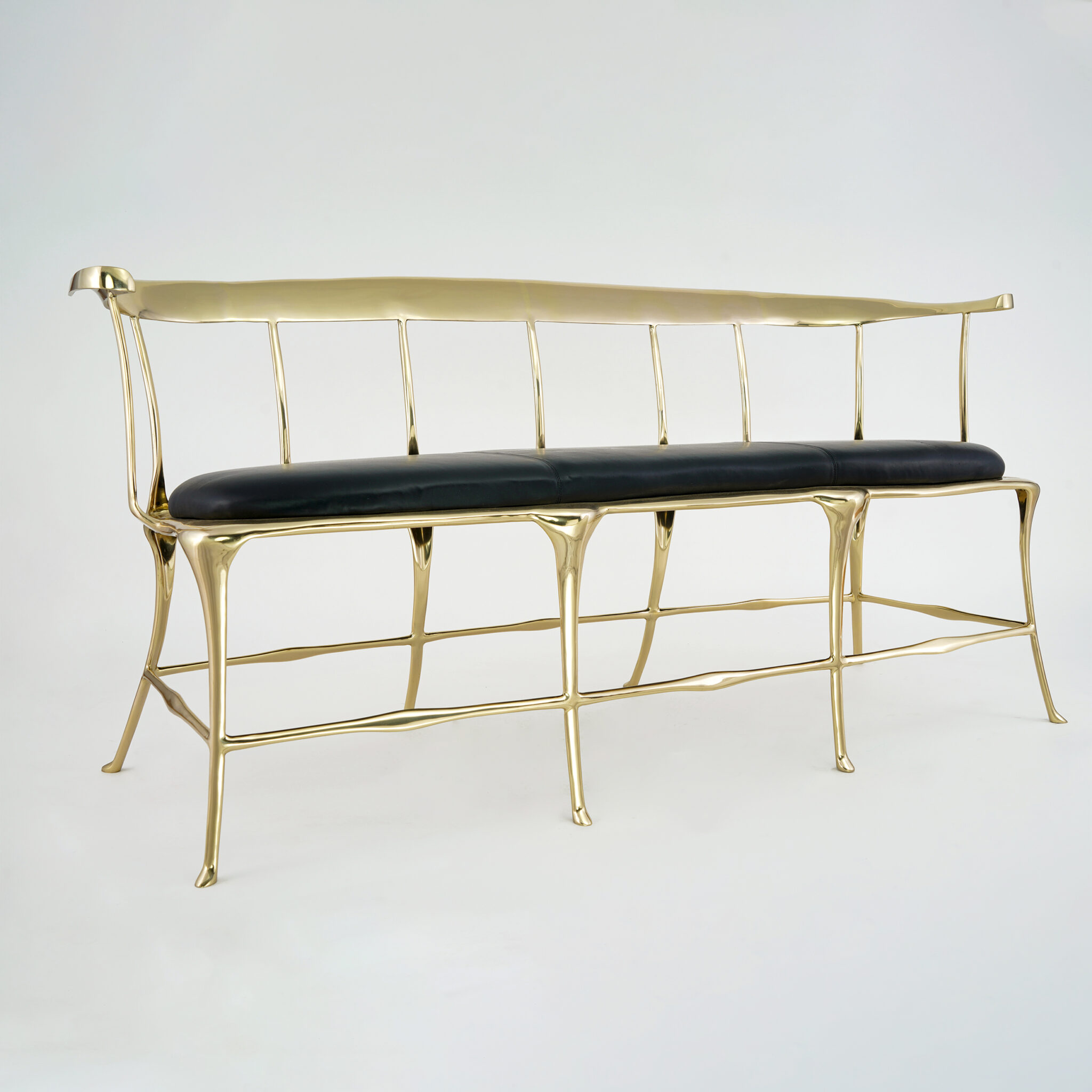 Brass Bench detail view two